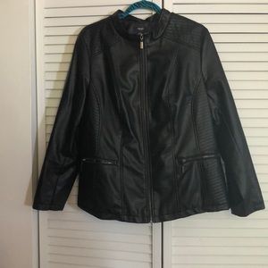 NWOT Alfani leather jacket